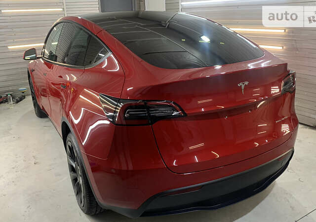 Червоний Тесла Model Y, об'ємом двигуна 0 л та пробігом 6 тис. км за 42000 $, фото 45 на Automoto.ua