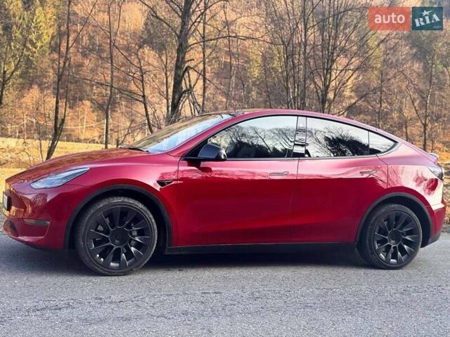 Красный Тесла Model Y, объемом двигателя 0 л и пробегом 51 тыс. км за 25500 $, фото 7 на Automoto.ua