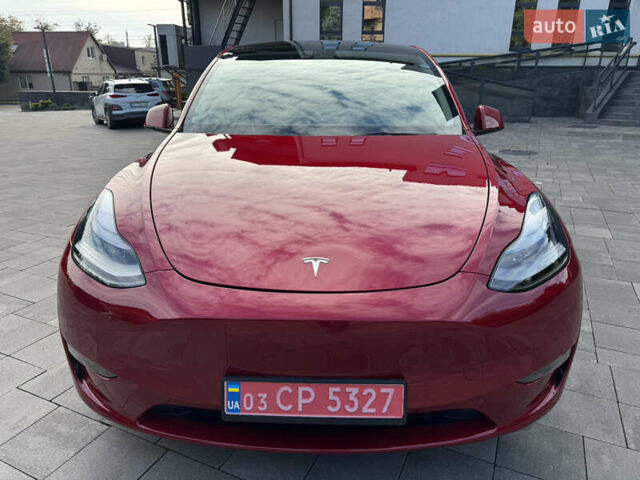 Тесла Model Y 2023 у Луцьку на Automoto.ua Червоний Тесла Model Y, об'ємом двигуна 0 л та пробігом 33 тис. км за 26000 $, фото 15 на Automoto.ua