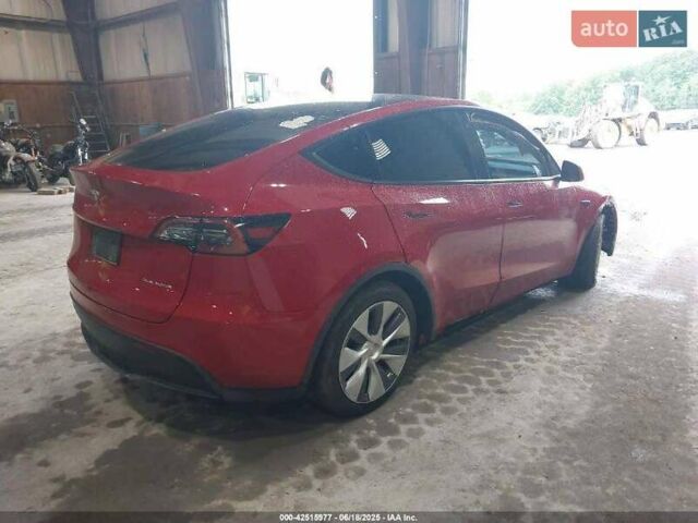 Красный Тесла Model Y, объемом двигателя 0 л и пробегом 108 тыс. км за 20800 $, фото 3 на Automoto.ua
