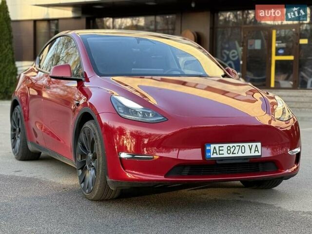 Червоний Тесла Model Y, об'ємом двигуна 0 л та пробігом 1 тис. км за 29000 $, фото 3 на Automoto.ua