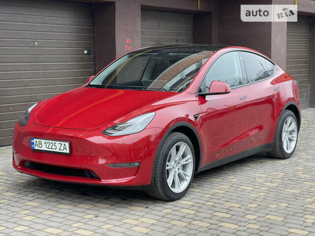 Красный Тесла Model Y, объемом двигателя 0 л и пробегом 7 тыс. км за 36000 $, фото 3 на Automoto.ua