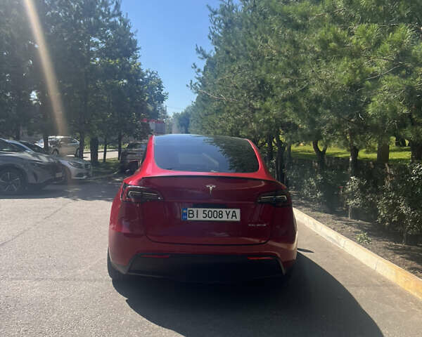 Красный Тесла Model Y, объемом двигателя 0 л и пробегом 2 тыс. км за 31000 $, фото 6 на Automoto.ua