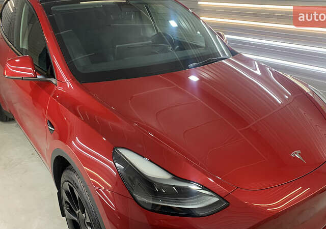Красный Тесла Model Y, объемом двигателя 0 л и пробегом 6 тыс. км за 42000 $, фото 19 на Automoto.ua
