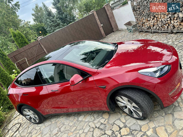 Красный Тесла Model Y, объемом двигателя 0 л и пробегом 33 тыс. км за 30700 $, фото 1 на Automoto.ua