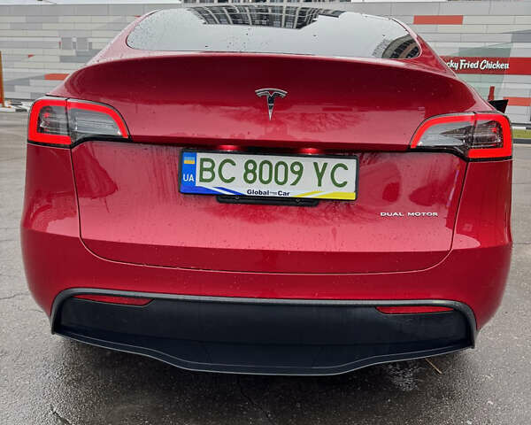 Красный Тесла Model Y, объемом двигателя 0 л и пробегом 46 тыс. км за 26300 $, фото 13 на Automoto.ua