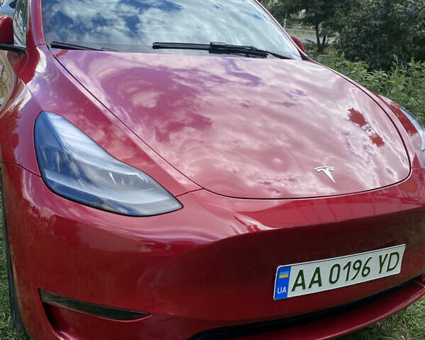 Тесла Model Y 2023 в Киеве на Automoto.ua Красный Тесла Model Y, объемом двигателя 0 л и пробегом 27 тыс. км за 28800 $, фото 45 на Automoto.ua