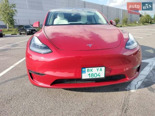 Красный Тесла Model Y, объемом двигателя 0 л и пробегом 30 тыс. км за 27300 $, фото 6 на Automoto.ua