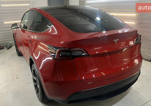 Красный Тесла Model Y, объемом двигателя 0 л и пробегом 6 тыс. км за 42000 $, фото 32 на Automoto.ua