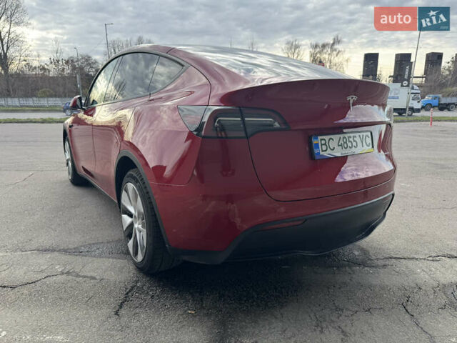 Красный Тесла Model Y, объемом двигателя 0 л и пробегом 35 тыс. км за 29200 $, фото 3 на Automoto.ua