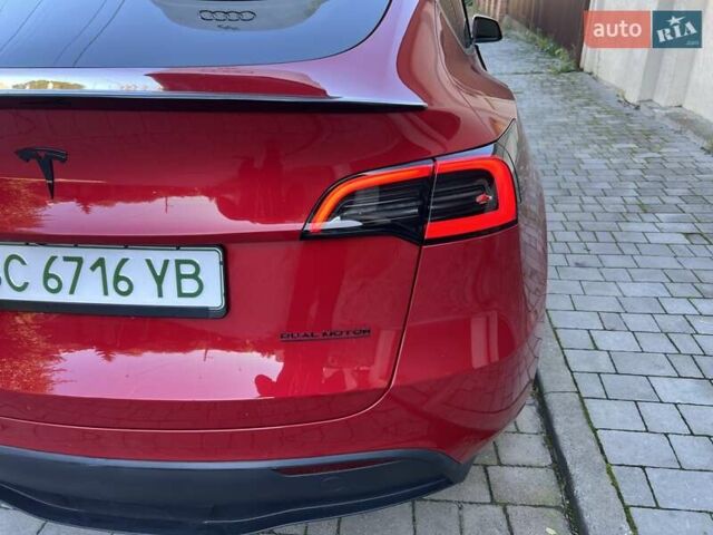 Красный Тесла Model Y, объемом двигателя 0 л и пробегом 46 тыс. км за 28888 $, фото 23 на Automoto.ua