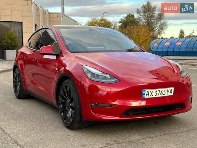 Красный Тесла Model Y, объемом двигателя 0 л и пробегом 10 тыс. км за 29500 $, фото 9 на Automoto.ua