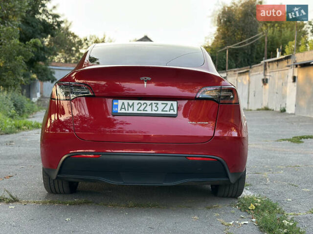 Красный Тесла Model Y, объемом двигателя 0 л и пробегом 39 тыс. км за 27700 $, фото 5 на Automoto.ua