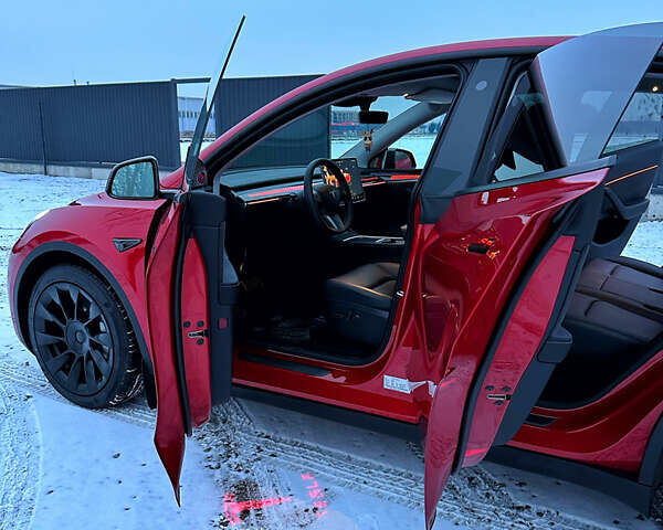 Красный Тесла Model Y, объемом двигателя 0 л и пробегом 23 тыс. км за 34700 $, фото 12 на Automoto.ua