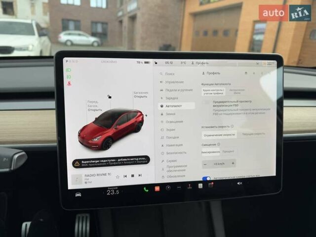 Червоний Тесла Model Y, об'ємом двигуна 0 л та пробігом 10 тис. км за 26500 $, фото 10 на Automoto.ua