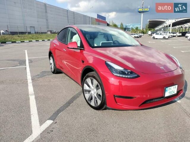 Красный Тесла Model Y, объемом двигателя 0 л и пробегом 30 тыс. км за 27300 $, фото 10 на Automoto.ua
