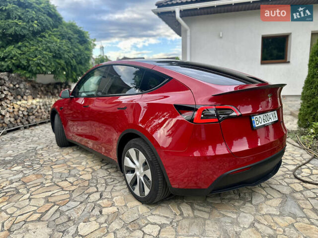 Красный Тесла Model Y, объемом двигателя 0 л и пробегом 33 тыс. км за 30700 $, фото 9 на Automoto.ua
