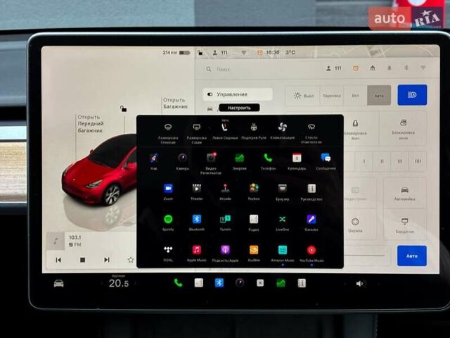 Красный Тесла Model Y, объемом двигателя 0 л и пробегом 43 тыс. км за 31999 $, фото 21 на Automoto.ua