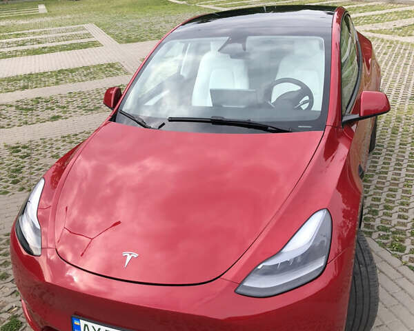 Красный Тесла Model Y, объемом двигателя 0 л и пробегом 6 тыс. км за 33300 $, фото 46 на Automoto.ua