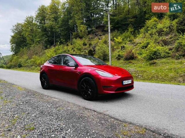 Красный Тесла Model Y, объемом двигателя 0 л и пробегом 53 тыс. км за 24800 $, фото 17 на Automoto.ua