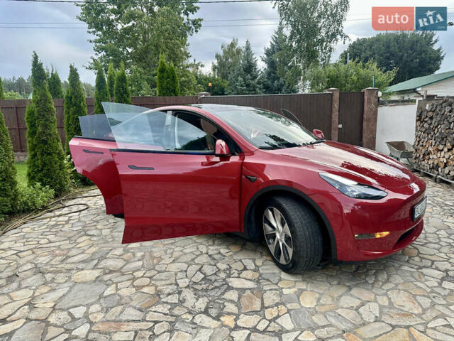 Красный Тесла Model Y, объемом двигателя 0 л и пробегом 33 тыс. км за 30700 $, фото 18 на Automoto.ua
