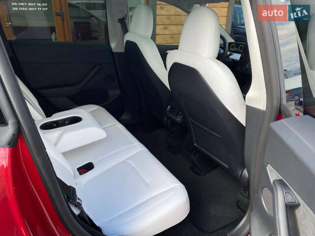 Красный Тесла Model Y, объемом двигателя 0 л и пробегом 24 тыс. км за 34999 $, фото 10 на Automoto.ua