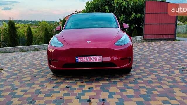 Червоний Тесла Model Y, об'ємом двигуна 0 л та пробігом 37 тис. км за 26000 $, фото 2 на Automoto.ua