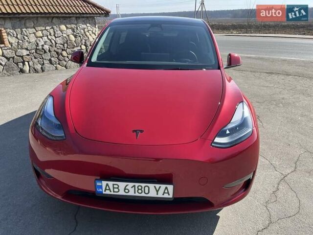 Красный Тесла Model Y, объемом двигателя 0 л и пробегом 31 тыс. км за 30888 $, фото 13 на Automoto.ua