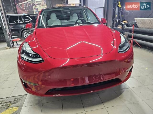 Красный Тесла Model Y, объемом двигателя 0 л и пробегом 1 тыс. км за 33500 $, фото 29 на Automoto.ua