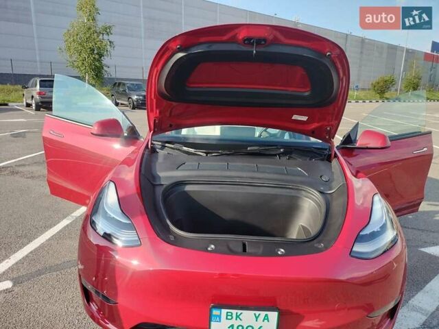 Красный Тесла Model Y, объемом двигателя 0 л и пробегом 30 тыс. км за 27300 $, фото 18 на Automoto.ua