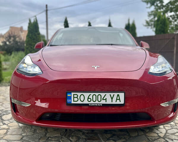 Красный Тесла Model Y, объемом двигателя 0 л и пробегом 33 тыс. км за 30700 $, фото 12 на Automoto.ua