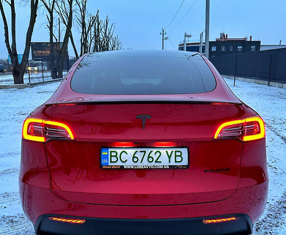 Красный Тесла Model Y, объемом двигателя 0 л и пробегом 23 тыс. км за 34700 $, фото 8 на Automoto.ua