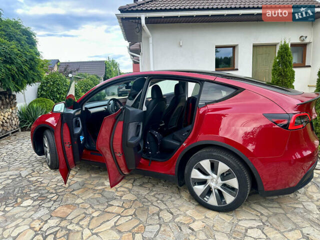 Красный Тесла Model Y, объемом двигателя 0 л и пробегом 33 тыс. км за 30700 $, фото 16 на Automoto.ua