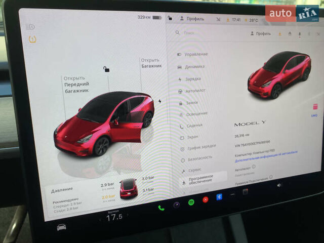 Красный Тесла Model Y, объемом двигателя 0 л и пробегом 26 тыс. км за 29999 $, фото 21 на Automoto.ua