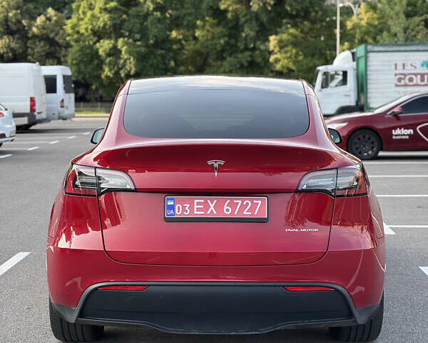 Червоний Тесла Model Y, об'ємом двигуна 0 л та пробігом 50 тис. км за 25300 $, фото 5 на Automoto.ua