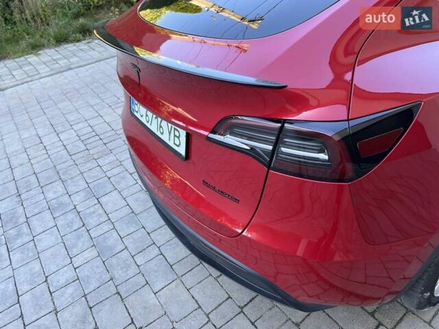 Красный Тесла Model Y, объемом двигателя 0 л и пробегом 46 тыс. км за 28888 $, фото 24 на Automoto.ua