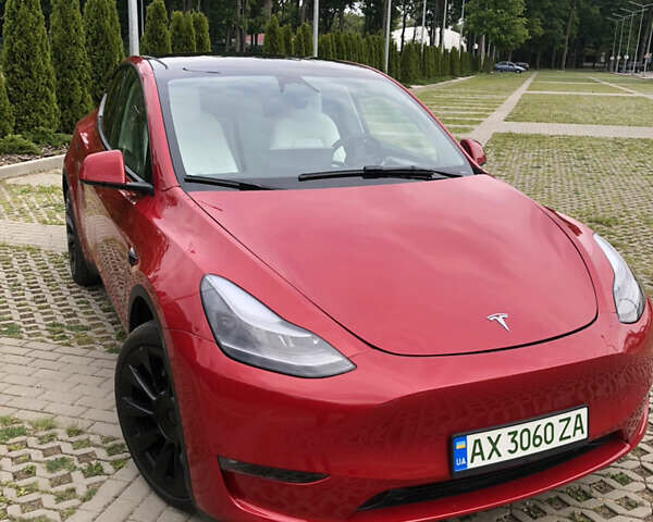 Красный Тесла Model Y, объемом двигателя 0 л и пробегом 6 тыс. км за 33300 $, фото 3 на Automoto.ua