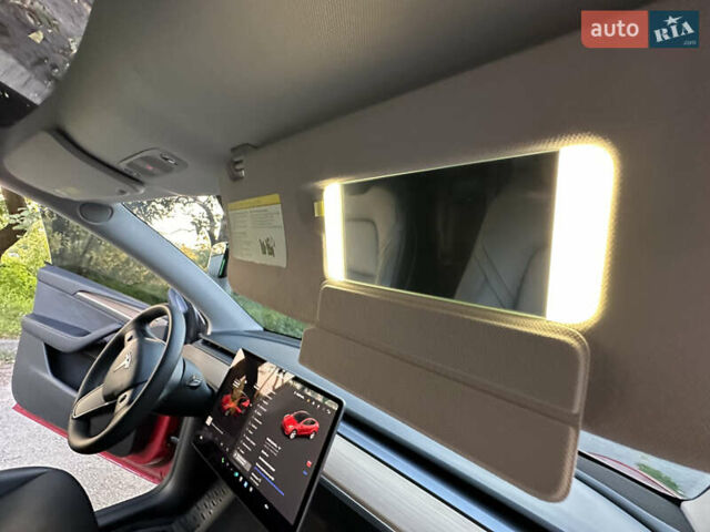 Красный Тесла Model Y, объемом двигателя 0 л и пробегом 39 тыс. км за 27700 $, фото 19 на Automoto.ua