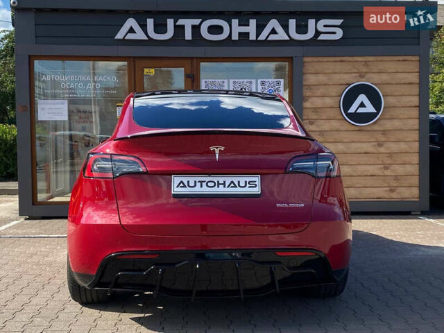 Красный Тесла Model Y, объемом двигателя 0 л и пробегом 24 тыс. км за 34999 $, фото 6 на Automoto.ua