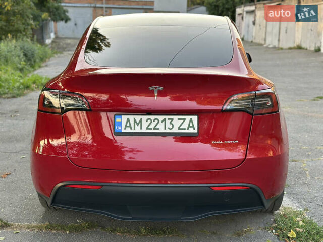 Красный Тесла Model Y, объемом двигателя 0 л и пробегом 50 тыс. км за 23900 $, фото 6 на Automoto.ua
