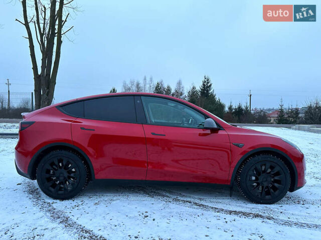 Красный Тесла Model Y, объемом двигателя 0 л и пробегом 23 тыс. км за 34700 $, фото 2 на Automoto.ua