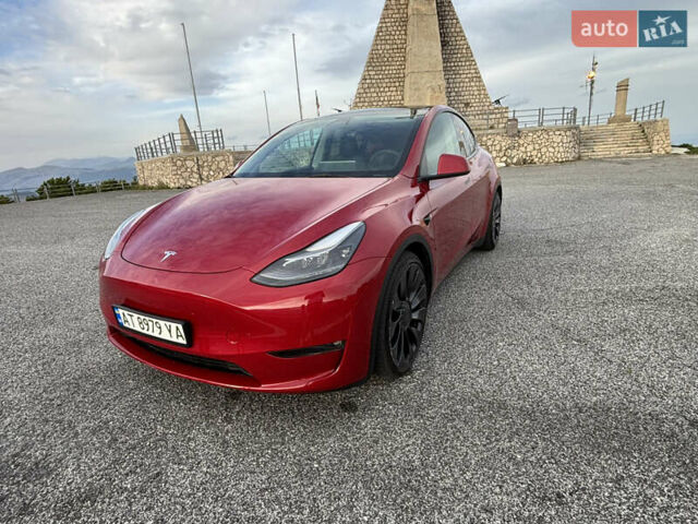 Червоний Тесла Model Y, об'ємом двигуна 0 л та пробігом 60 тис. км за 29500 $, фото 13 на Automoto.ua