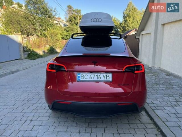 Красный Тесла Model Y, объемом двигателя 0 л и пробегом 46 тыс. км за 28888 $, фото 22 на Automoto.ua