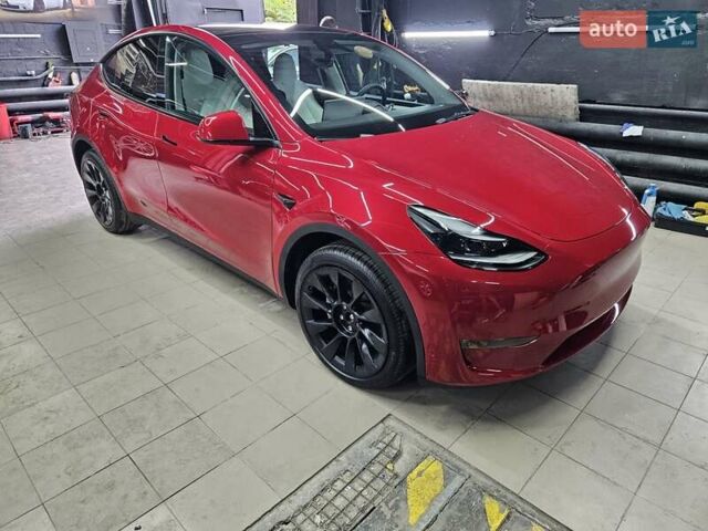 Красный Тесла Model Y, объемом двигателя 0 л и пробегом 1 тыс. км за 33500 $, фото 26 на Automoto.ua