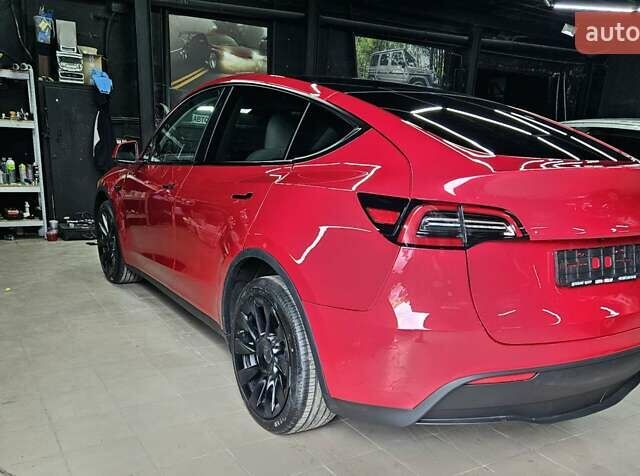 Красный Тесла Model Y, объемом двигателя 0 л и пробегом 1 тыс. км за 33500 $, фото 24 на Automoto.ua