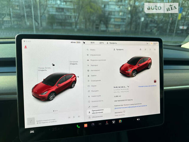 Красный Тесла Model Y, объемом двигателя 0 л и пробегом 4 тыс. км за 41000 $, фото 14 на Automoto.ua