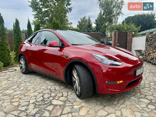 Красный Тесла Model Y, объемом двигателя 0 л и пробегом 33 тыс. км за 30700 $, фото 3 на Automoto.ua