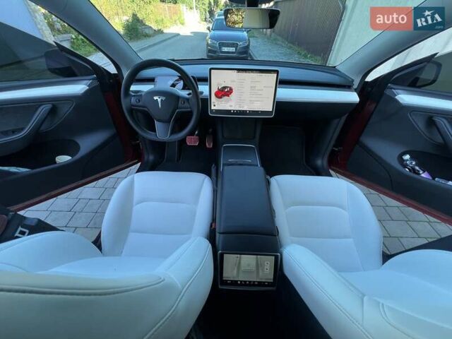 Красный Тесла Model Y, объемом двигателя 0 л и пробегом 46 тыс. км за 28888 $, фото 9 на Automoto.ua