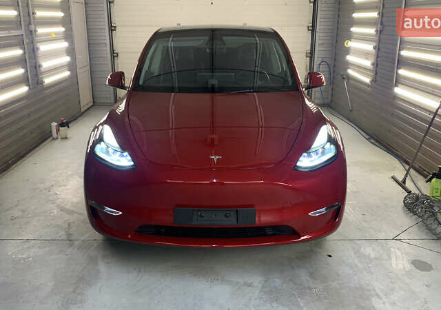 Красный Тесла Model Y, объемом двигателя 0 л и пробегом 6 тыс. км за 42000 $, фото 25 на Automoto.ua