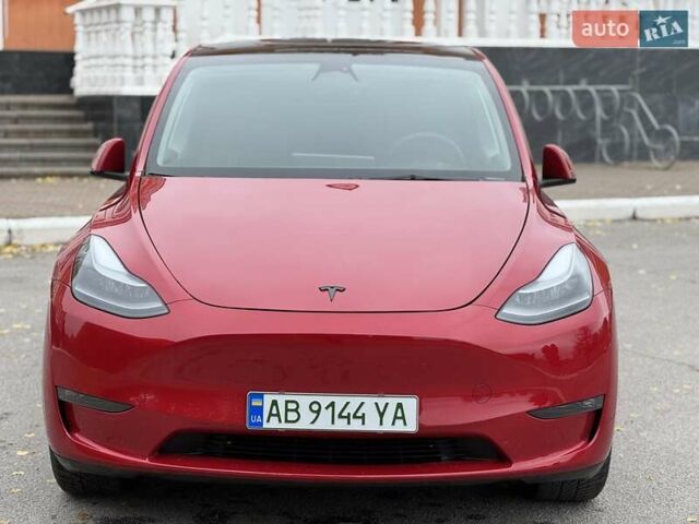 Красный Тесла Model Y, объемом двигателя 0 л и пробегом 84 тыс. км за 25800 $, фото 7 на Automoto.ua